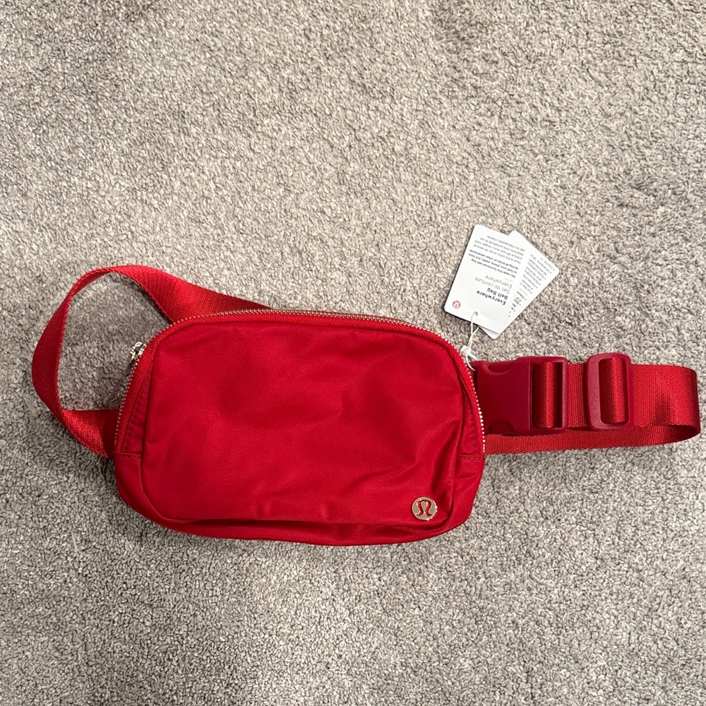 lululemon athletica Red Everywhere Belt Bag